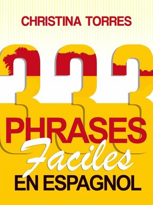 cover image of 333 phrases faciles en espagnol